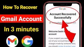 Gmail Account Recovery 2025 || How To Recover Gmail Account without Password And Phone Number 2025