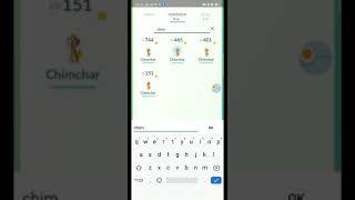 Evolving Chimchar Perfect IV Cp 465 lvl 17!!
