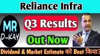 Reliance Infra Q3 Results 2025 Reliance Infra Latest News | Reliance Power Latest News Today