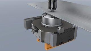 TRUMPF punching: TruPunch 3000 - How the descending die works