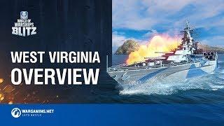 World of Warships Blitz: West Virginia Overview