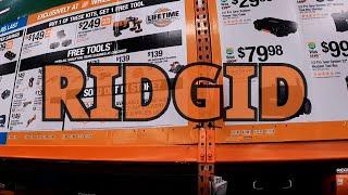 Лучшие Акции на Инструмент Ridgid(AEG) в HomeDepot на Чёрную Пятницу 2024| Ridgid BlackFriday at HD