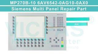 6AV6542-0AG10-0AX0 Siemens Keyboard Touch Screen