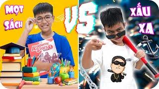 Em Trai Mọt Sách Vs Anh Trai Xấu Xa | Minh Khoa TV