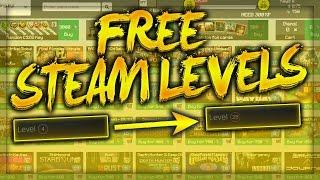 FREE STEAM LEVELS - steamlvlup.com