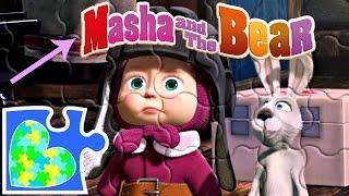 MASHA and the BEAR Puzzle Games Toys for Kids! головоломка rompecabezas de Masha.