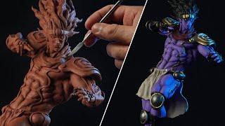 Sculpting STAR PLATINUM | Jojo's Bizarre Adventure