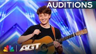 Cole Swensen Is Moved To Tears After Singing "Viva La Vida" by Coldplay | AGT 2025