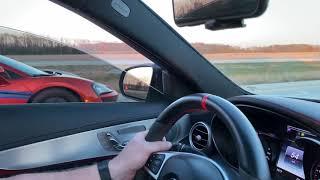 C63S (Tuned) vs Mclaren 570S (Tune & Downpipes)