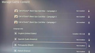 PS5: How to Install Language Data Tutorial! (English, Spanish, Portuguese, French)