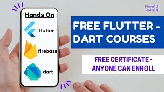 FREE FLUTTER COURSES WITH CERTIFICATES  IN TAMIL | FREE FLUTTER FIREBASE DART COURSES