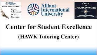 Alliant International University Center for Student Excellence Intro video