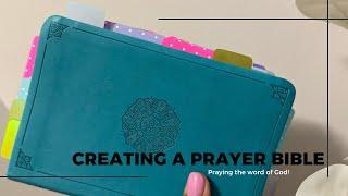 Build My First Prayer Bible With Me