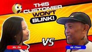 Another Staring Contest with a Customer at iwatchyou store– Who Blinks First? 