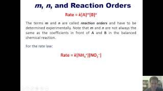 Chapter 14 – Chemical Kinetics: Part 2 of 17