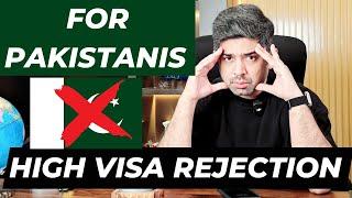 Countries with HIGH VISA Rejection Rates for Pakistanis | Do not Apply VISA Country for Pakistanis