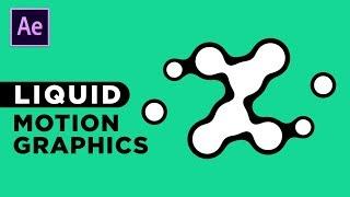 Easy Liquid Shape Animation  Adobe After Effects tutorial