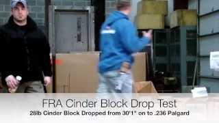 Palgard® TG Abrasion Resistant PC – FRA Cinder Block Drop Test