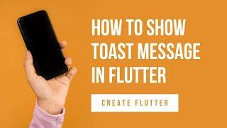 Toast Message in Flutter #flutterToast #flutter #dart