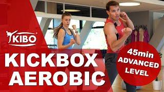 KIBO Kickbox-Aerobic Cardio ADVANCED Workout 45min by Dr. Daniel Gärtner (English)