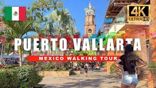  Puerto Vallarta Mexico Walking Tour 2024 | 4k HDR - 60fps