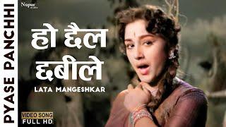 Ho Chhail Chhabilee हो छैल छबीले | Lata Mangeshkar | Pyase Panchhi 1961 | Old Bollywood Song
