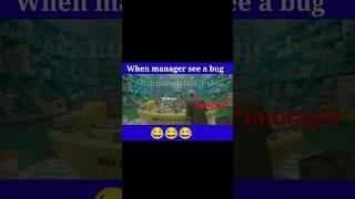 When manager ask developer to fix a bug #trending #viral #developer #funnyshorts