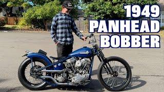 1949 Harley Davidson Panhead FL Bobber