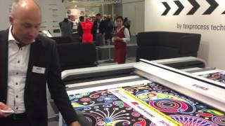 Digital Textile Micro Factory with Zünd at Texprocess 2017