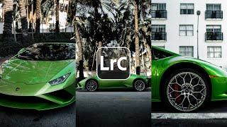 Editing Lamborghini STREET Photos In Lightroom!