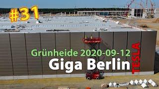 #31 Tesla Giga Berlin • 2020-09-12 • Gigafactory 4K