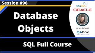 SQL - Part 96 - Database Objects