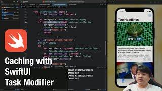 Caching with SwiftUI Task Modifier | REST API Data | In Memory & Disk | Expiration Timestamp