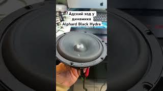 Большой ход динамика Black Hydra HDS-2.23 #динамик