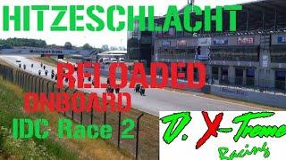 FULL RACE ONBOARD | IDC ProClass 1000 Oschersleben Race 2 | Yamaha R1 Akrapovic | D.X-Treme Racing