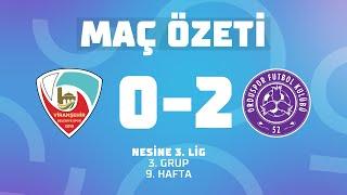 MAÇIN ÖZETİ | Nesine 3. Lig 3. Grup | Viranşehir Belediye Spor 0-2 52 Orduspor FK