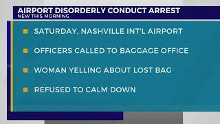 Nashville BNA disorderly conduct arrest