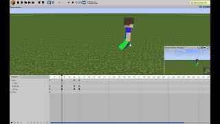как создать движение ходьбы в Mine-imator #анимация #майнкрафт #mineimator #fyp #animation