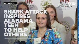 Gulf shark attack inspires Alabama teen to help others who have lost limbs - WPMI NBC 15