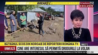 Moș Ion din Cudalbi (92 ani) a zăcut trei zile căzut în mâl după viitura care a lovit județul Galați