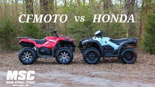 2022 Honda Foreman vs 2022 CFMOTO CFORCE | CFMOTO vs Honda Comparison