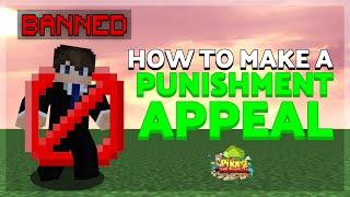 HOW TO MAKE A PUNISHMENT APPEAL ON PIKANETWORK | Minecraft