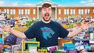 Giving School Supplies To The Poorest Schools In America