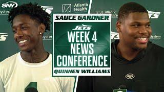 Sauce Gardner and Quinnen Williams preview Jets matchup with Bo Nix and Broncos | SNY