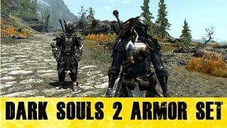 Skyrim Mods - Dark Souls 2 Armor Pack - Finding The First 4 Sets!