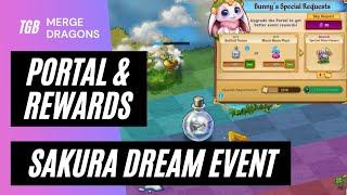 Portal Upgrade Merge Dragons Sakurka Dream Event Rewards 