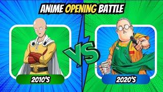 ANIME OPENING BATTLE ️ | 3vs3 | 2010's Openings vs 2020's Openings Edition #animeopeningquiz