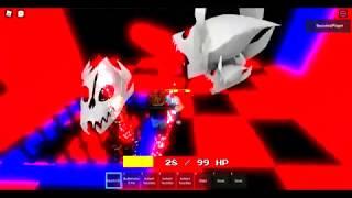 Roblox|Sans multiversal battles:3D Powerful Error sans fight