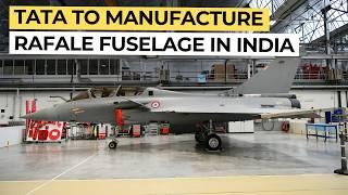 Dassault Partners with Tata to Manufacture Rafale Fuselage in Hyderabad #Rafale #Tata