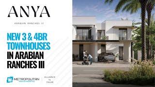 Emaar Anya – Townhouses for Sale in Arabian Ranches III, Dubai